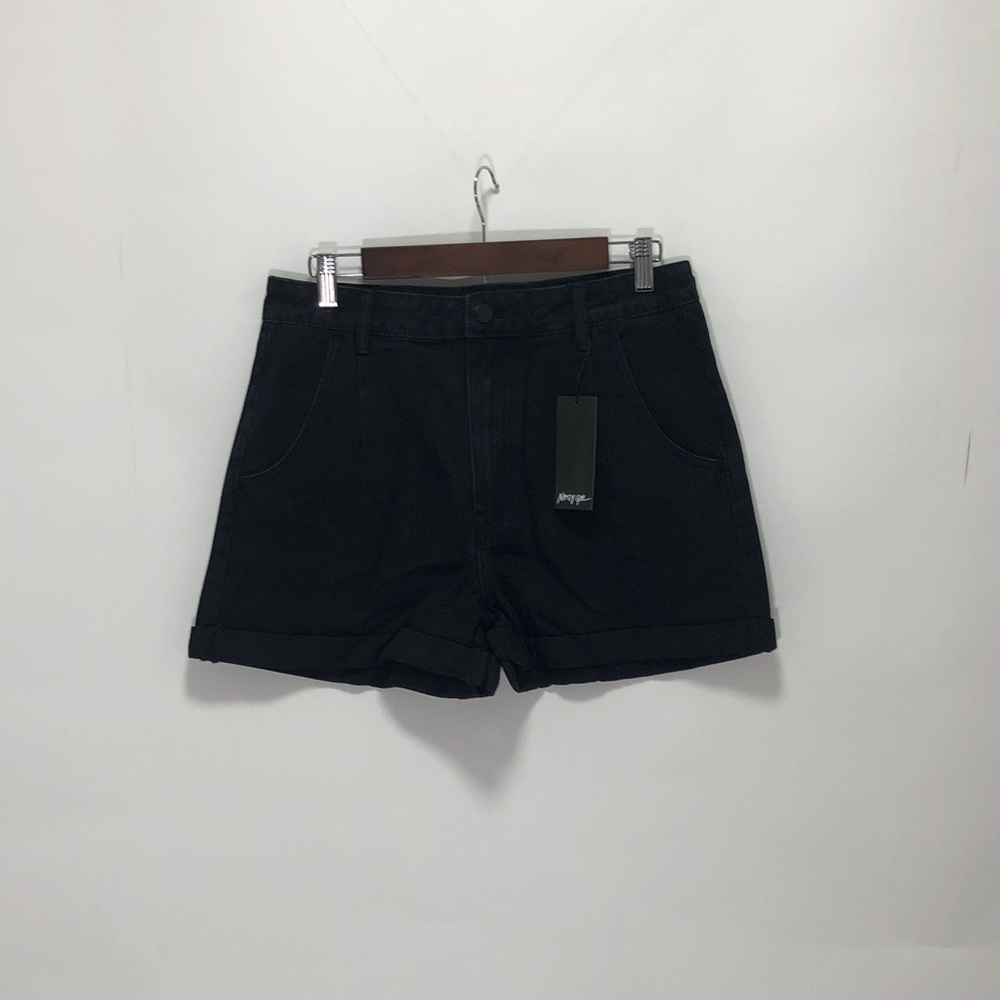 631 Black Women's Shorts - Picture 3 of 4